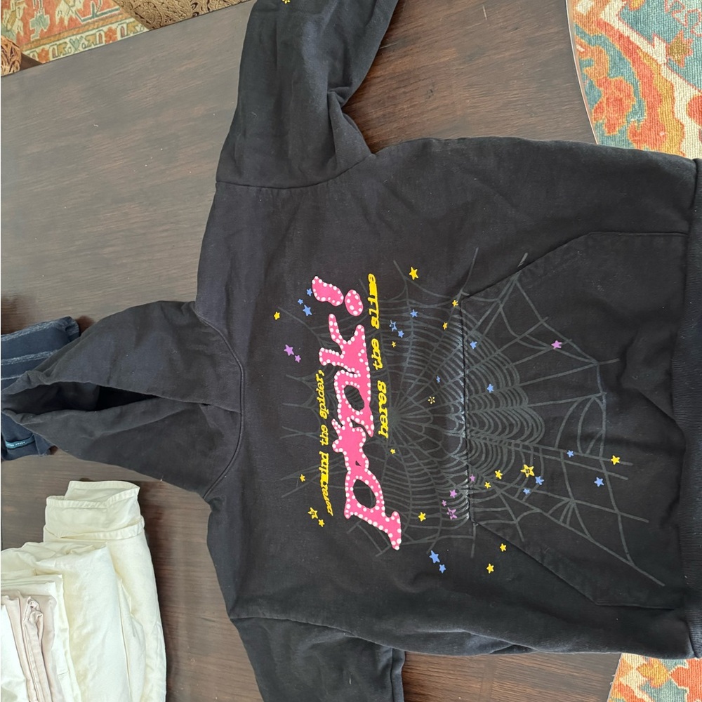 Sp5der Pink! Hoodie XL